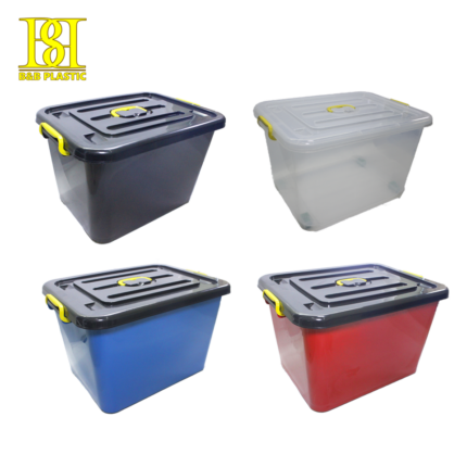 7120TP/7120GB/7120BK 120 LIT STORAGE BOX WITH WHEEL