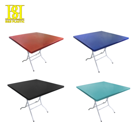 4303GB/4303BK 3X3 Square Plastic Table